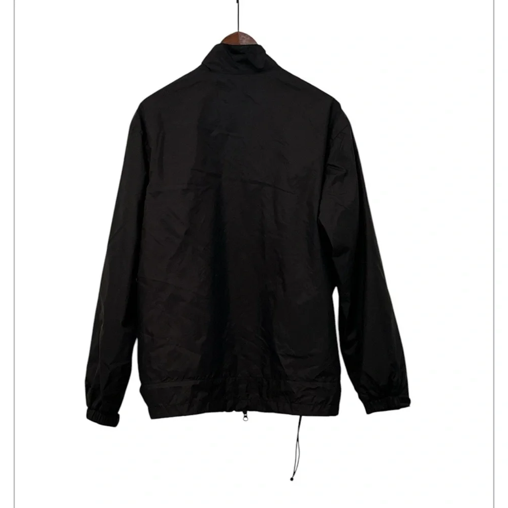 Men’s Black Acuity Golf Rain Jacket/Windbreaker, size Medium